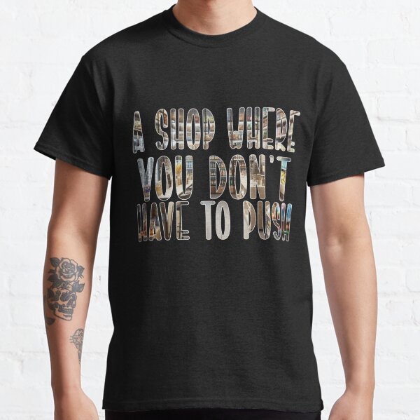 Item preview, Shop, don't to push designed and sold by LukaDesignArt.