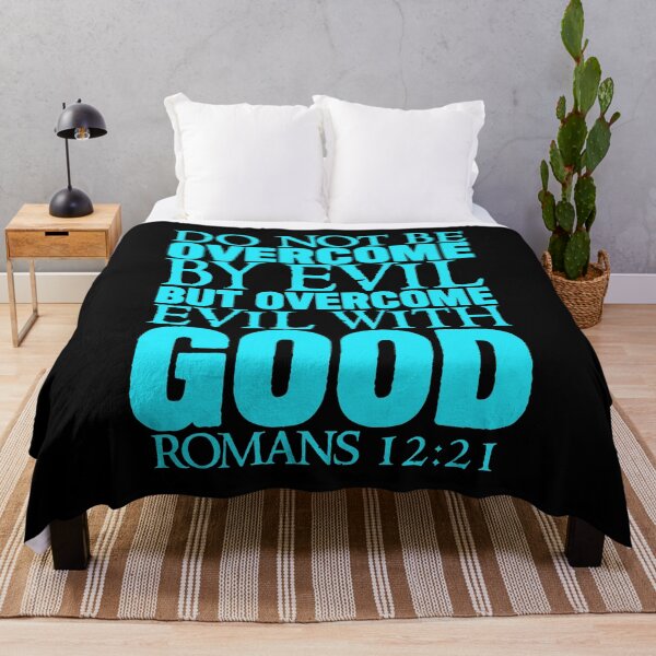 Item preview, Romans 12:21 Overcome Evil With Good designed and sold by plushism.