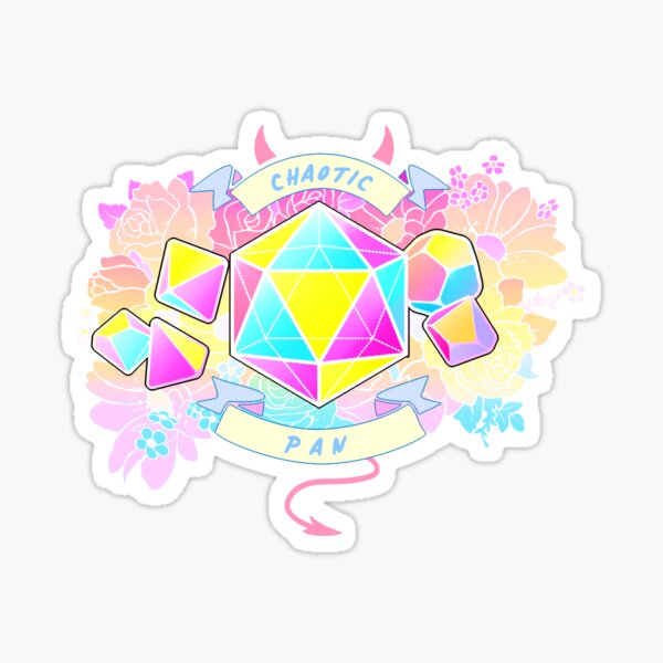 Item preview, LGBT RPG - Chaotic Pan designed and sold by ABD-illustrates.