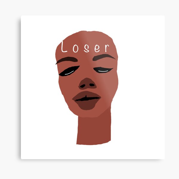 Item preview, Loser artistic face design designed and sold by Senthilart.