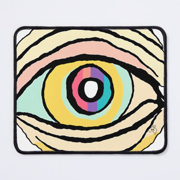 Item preview, Brilliant Colourful Stylised Human Eye designed and sold by Andykinoz.