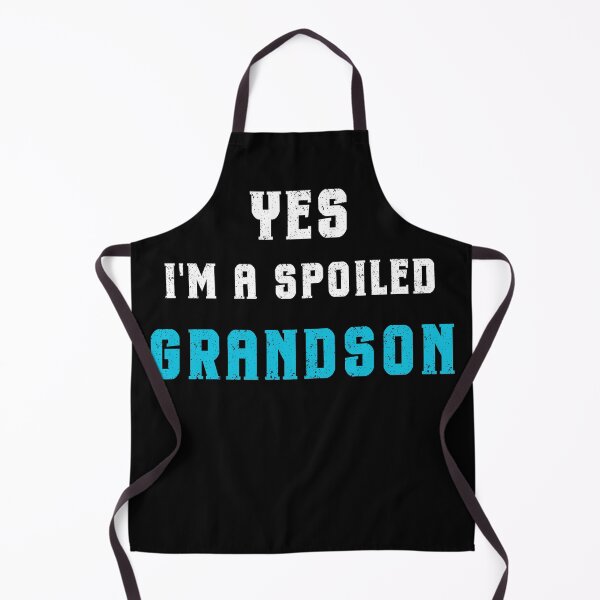 Item preview, Yes I'm Spoiled Grandson Funny Design designed and sold by Maggie Mustard.