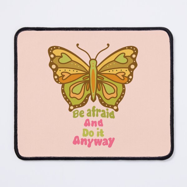 Item preview, Be afraid and do it anyway designed and sold by pinkyfish1010.