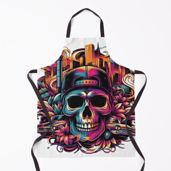 Item preview, Neon Skull City: Urban Vibes designed and sold by thabit903.