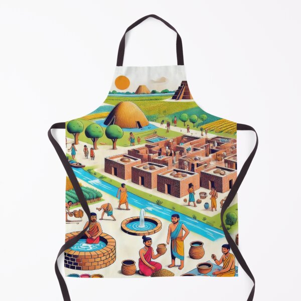 Item preview, Life in Harappa designed and sold by BobArtGallery.