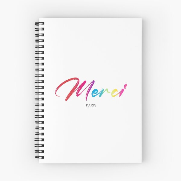 Item preview, Merci Paris – Vibrant Artistic Typography designed and sold by Ramona-Gliga.