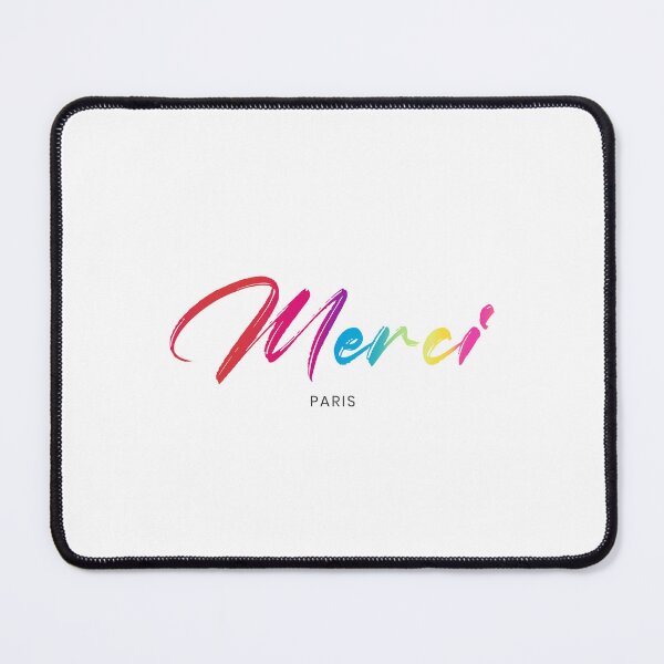 Item preview, Merci Paris – Vibrant Artistic Typography designed and sold by Ramona-Gliga.