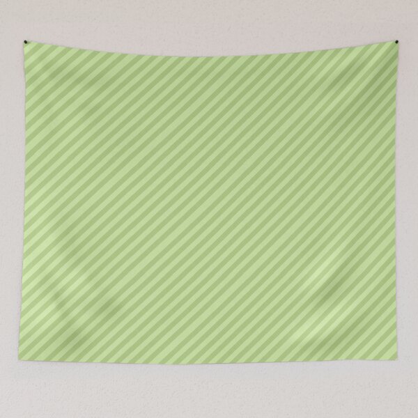Item preview, Emergent Angles: Green Oblique Stripe Geometry Art designed and sold by Zakrytos ★★★★★.