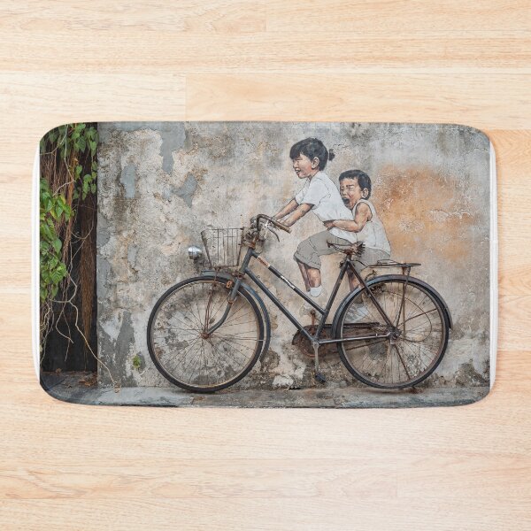 Item preview, Little Children on a Bicycle designed and sold by David Bowman.