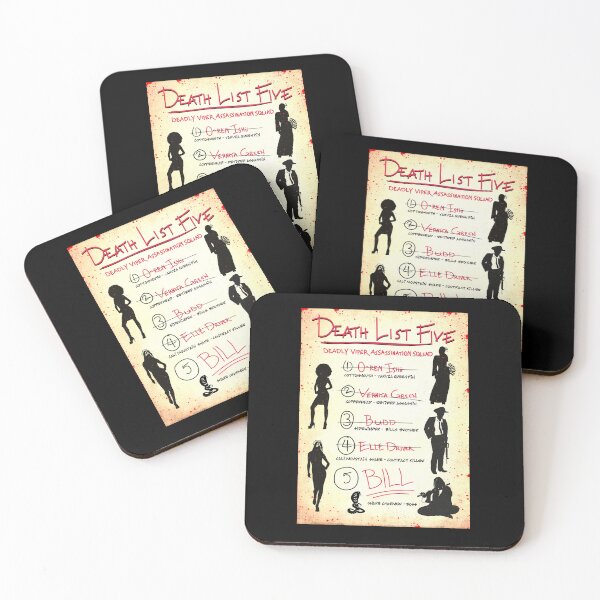 Item preview, Death List Five designed and sold by Candywrap Studio.