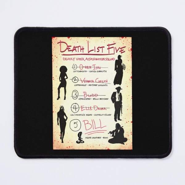 Item preview, Death List Five designed and sold by Candywrap Studio.
