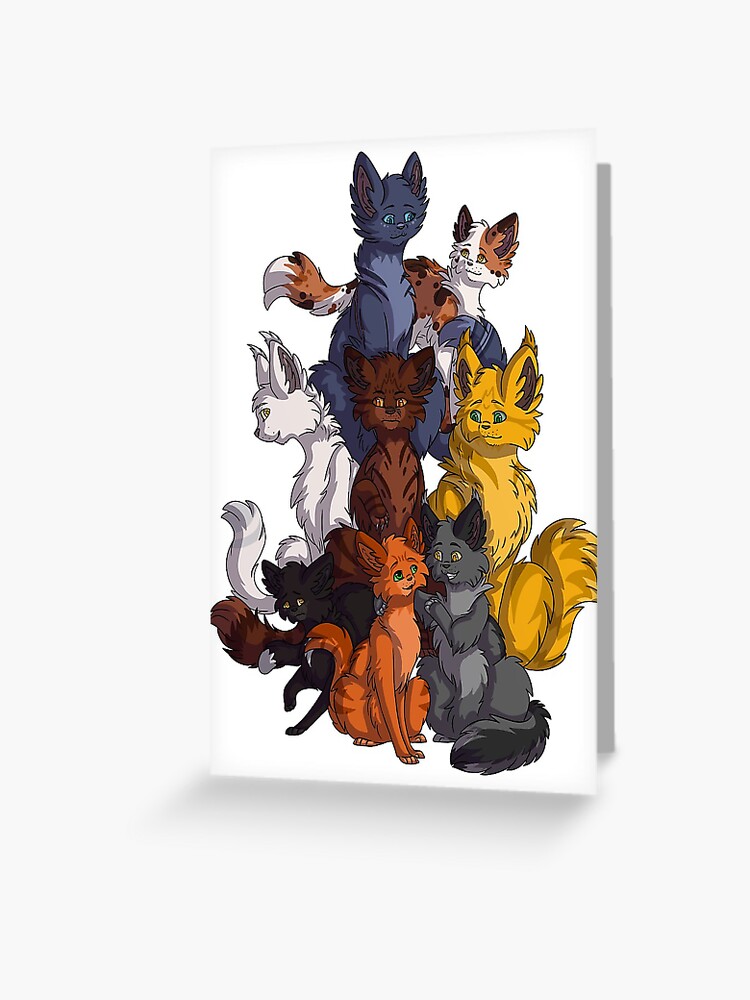 Firestar Warriors Headshot | Greeting Card