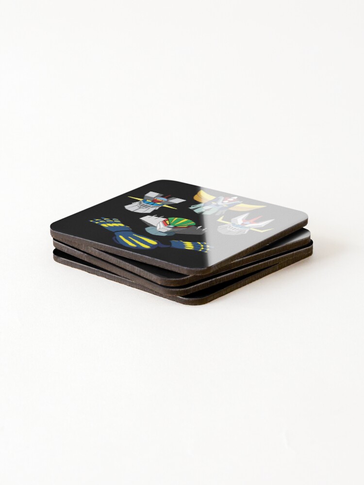 Thumbnail 4 of 5, Coasters (Set of 4), Mecha Rhapsody designed and sold by BassInstinct.