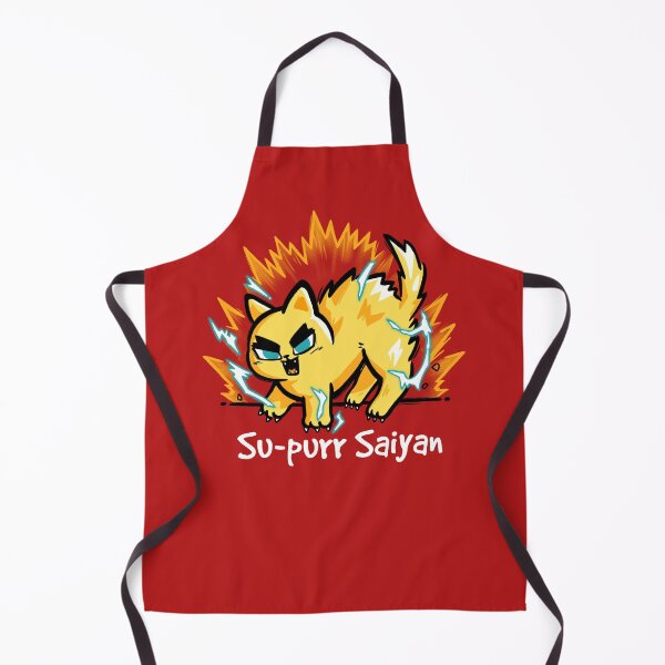 Item preview, Supurr saiyan cat designed and sold by NemiMakeit.