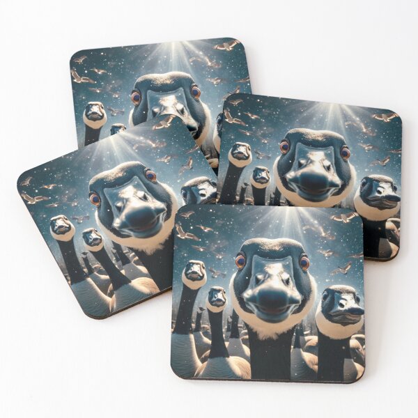 Item preview, Curious geese designed and sold by Eric Nagel.