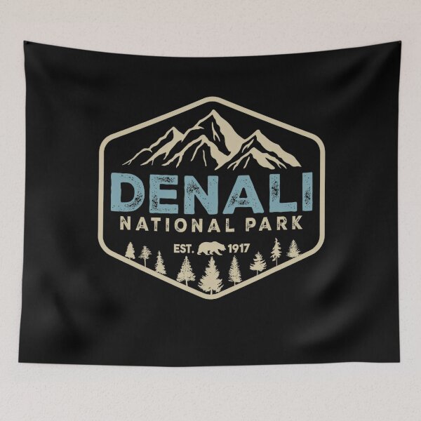 Item preview, Retro Denali National Park Mountains designed and sold by Galactic-Sketch.