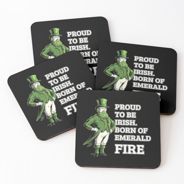 Item preview, Proud to Be Irish, Born of Emerald Fire designed and sold by mirciashop.