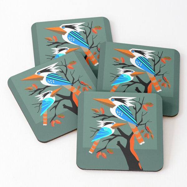 Item preview, Retro Kookaburras designed and sold by Graham Colton.