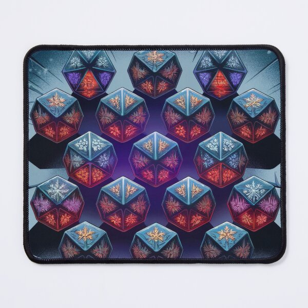 Item preview, Frozen Flames - Enchanted Ice and Fire Dice designed and sold by PragmaticP.