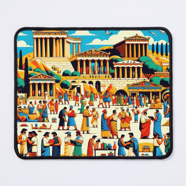 Item preview, A Day in Classical Greece designed and sold by BobArtGallery.