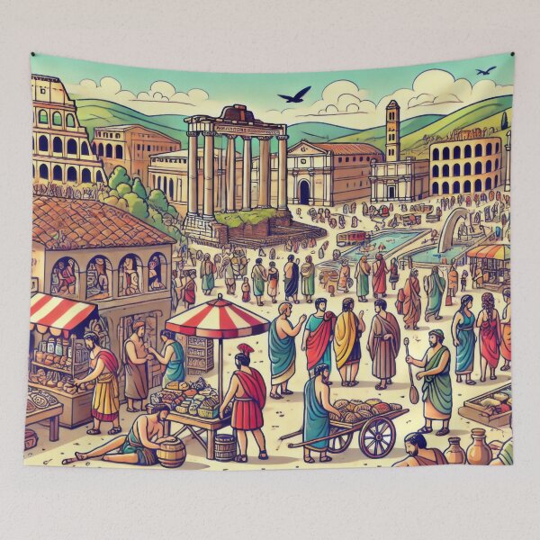Item preview, Life in the Roman Empire designed and sold by BobArtGallery.