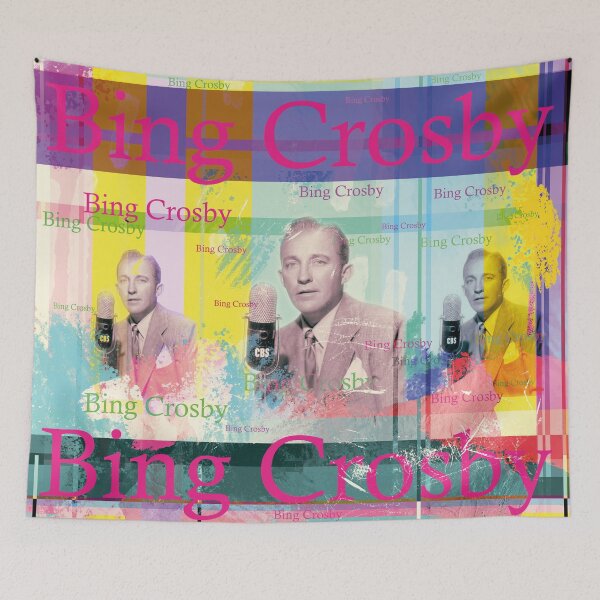 Item preview, retro portrait Bing Crosby designed and sold by Mauswohn.