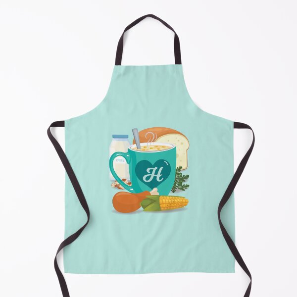 Item preview, Alphabet Soup H - AQUA designed and sold by StellarFX.