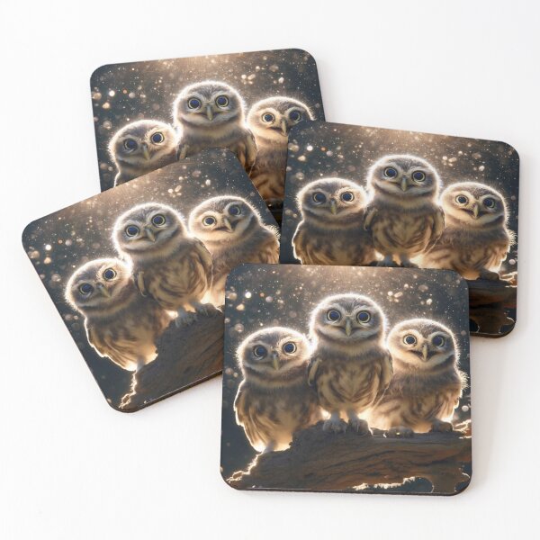 Item preview, Little owls designed and sold by Eric Nagel.
