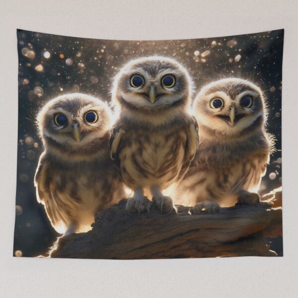 Item preview, Little owls designed and sold by Eric Nagel.
