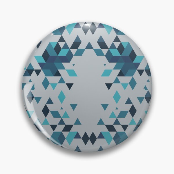 Item preview, Geometric Fusion: Triangle & Rhombus Harmony Art designed and sold by Zakrytos ★★★★★.