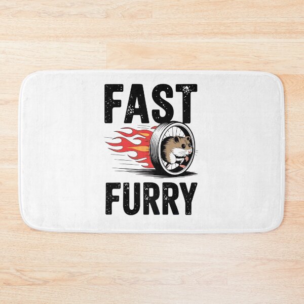 Item preview, Fast Furry Speedy Hamster Racing designed and sold by Taans-Creation.