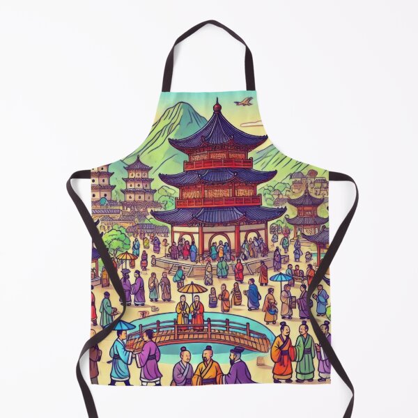 Item preview, Serenity of the Shaolin Temple designed and sold by BobArtGallery.