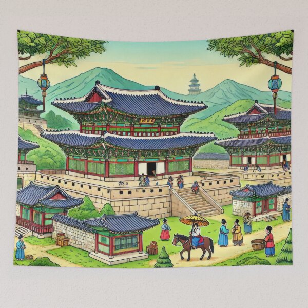 Item preview, Hwaseong Fortress of the Goryeo Kingdom designed and sold by BobArtGallery.