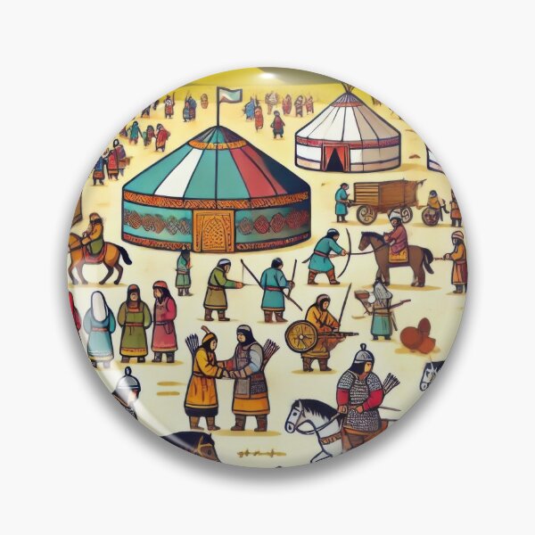 Item preview, The Steppes of the Mongol Empire designed and sold by BobArtGallery.