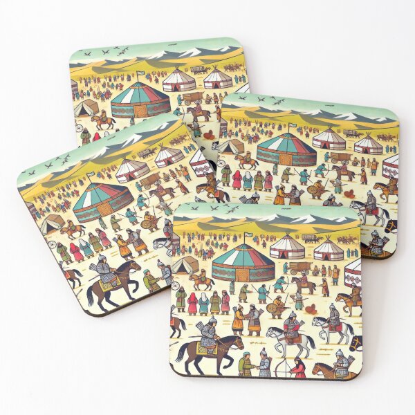 Item preview, The Steppes of the Mongol Empire designed and sold by BobArtGallery.
