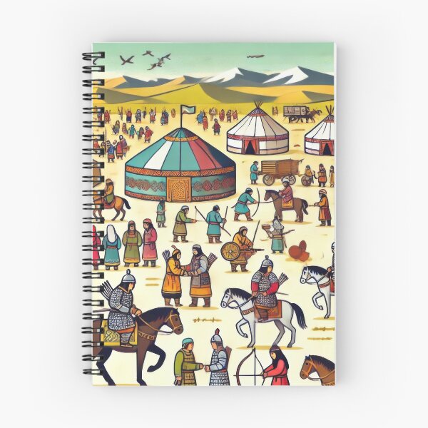 Item preview, The Steppes of the Mongol Empire designed and sold by BobArtGallery.