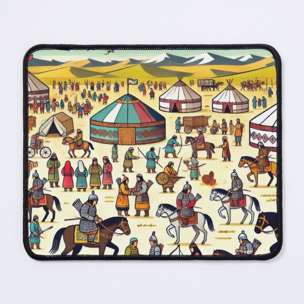Item preview, The Steppes of the Mongol Empire designed and sold by BobArtGallery.