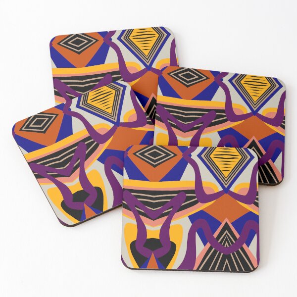 Item preview, Bold Abstract Shapes Print designed and sold by Leufia.