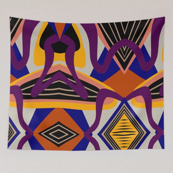 Item preview, Bold Abstract Shapes Print designed and sold by Leufia.
