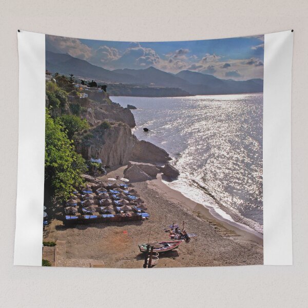 Item preview, Nerja Calahonda Beach Andalusia Costa del Sol Spain designed and sold by AndyEvansPhotos.