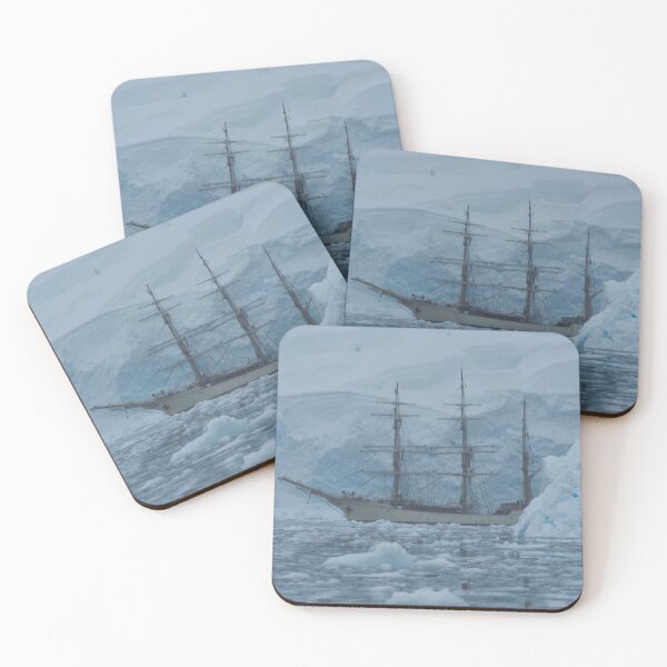 Item preview, Nautical Ship Ice And Snow designed and sold by RainnzStickerz.