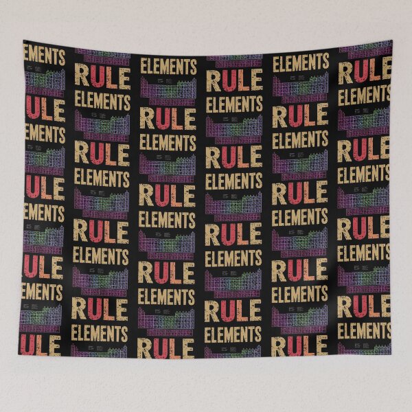 Item preview, Elements Rule Periodic Table designed and sold by Taans-Creation.