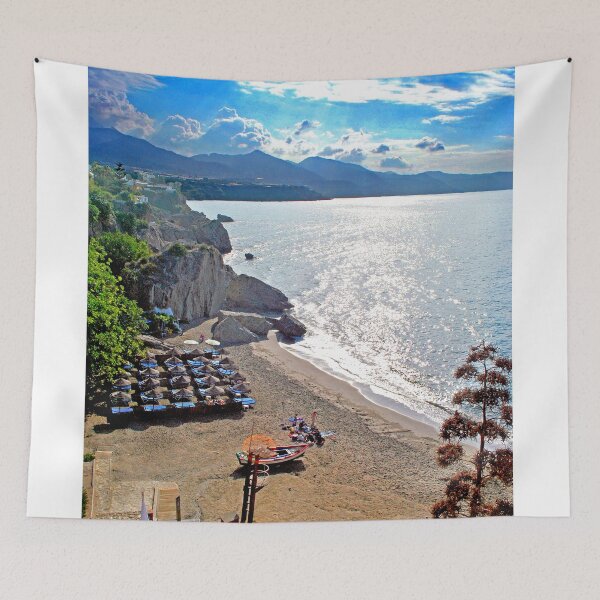 Item preview, Nerja Calahonda Beach Andalusia Costa del Sol Spain designed and sold by AndyEvansPhotos.