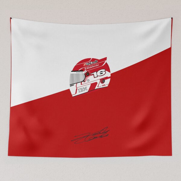Item preview, Charles Elclerc Ferrari helmet 2025 designed and sold by Pink Polar F1.