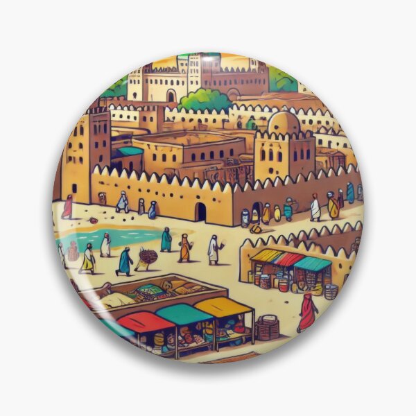 Item preview, Architecture of Timbuktu designed and sold by BobArtGallery.