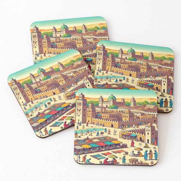 Item preview, Architecture of Timbuktu designed and sold by BobArtGallery.