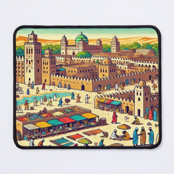 Item preview, Architecture of Timbuktu designed and sold by BobArtGallery.