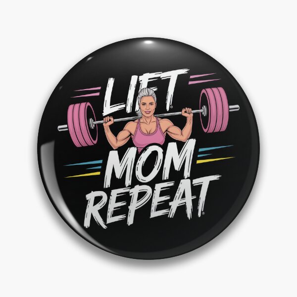 Item preview, Lift Mom Repeat designed and sold by MagicWander.