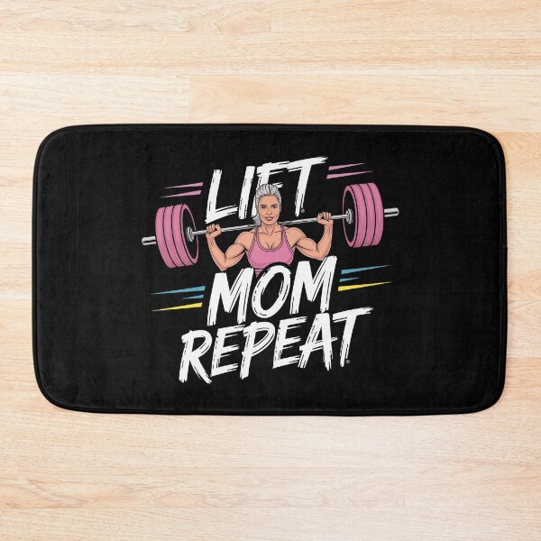 Item preview, Lift Mom Repeat designed and sold by MagicWander.