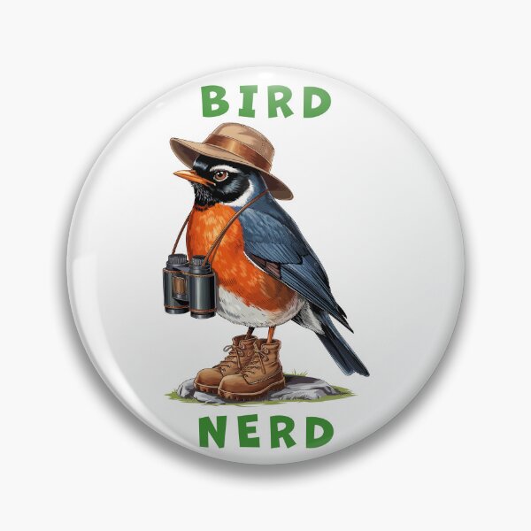 Item preview, Bird Nerd designed and sold by Angry Swan Designs.
